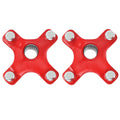 2 Rear Red Wheel Hubs for Honda Sportrax 250 2x4 TRX250EX (2001–2008) 42410-HN6-A20