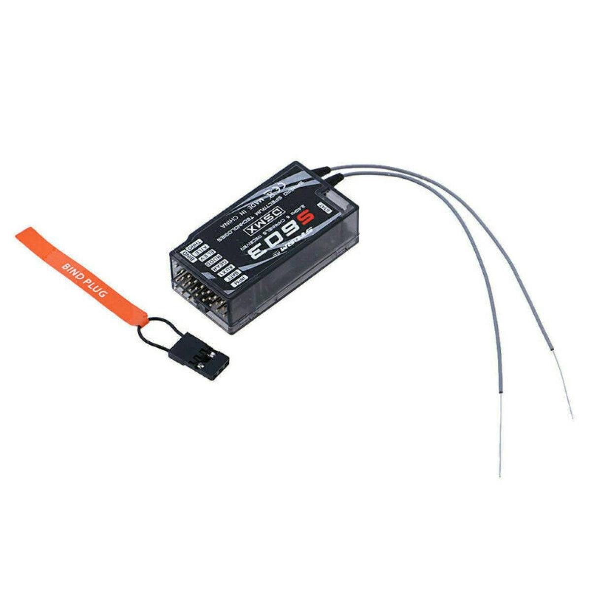 JR Spectrum DSM-X DSM2 Transmitter & S603 Receiver 6CH 2.4GHz