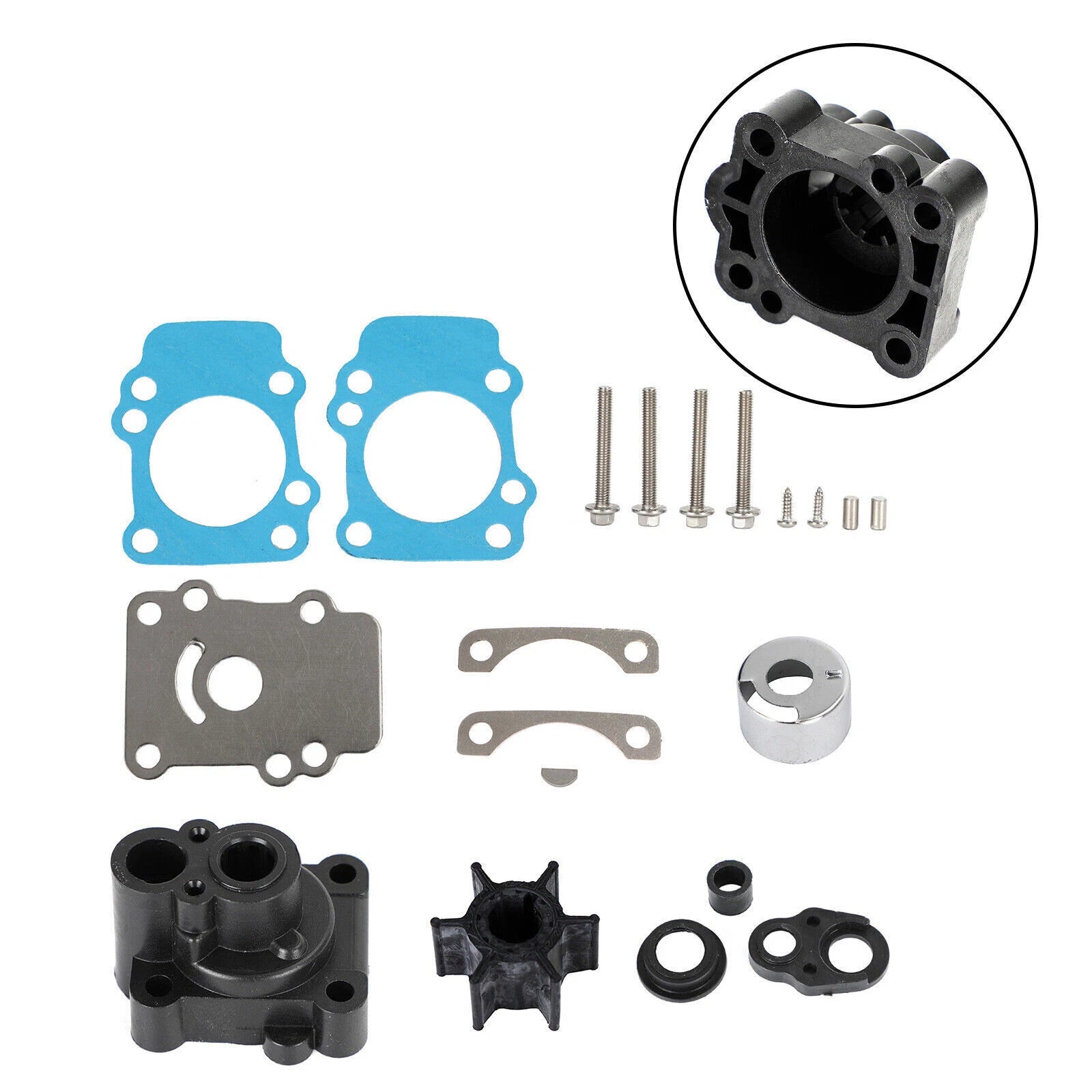 Water Pump Rebuild Kit for Yamaha F9.9 T9.9 (1996) 682-W0078-A1-00
