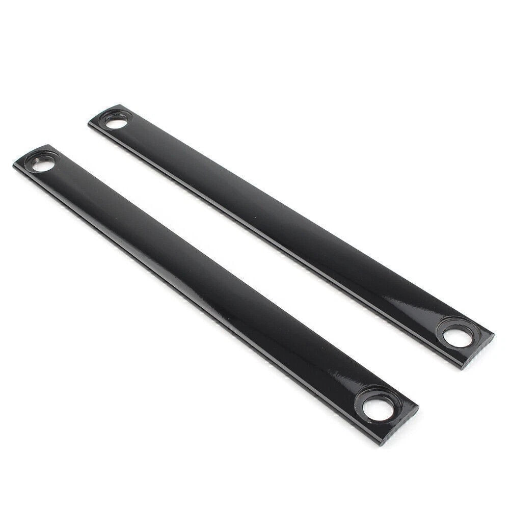 Fork Panel Accent Strips for Harley Davidson FLST (1996–Present) Black