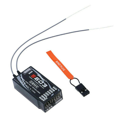 JR Spectrum DSM-X DSM2 Transmitter & S603 Receiver 6CH 2.4GHz