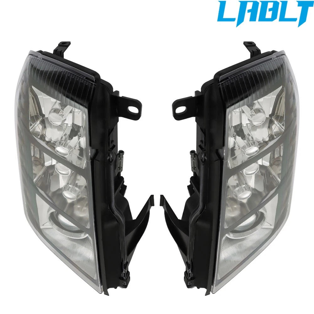 Set of 2 Headlights for Cadillac Escalade (2007–2014)