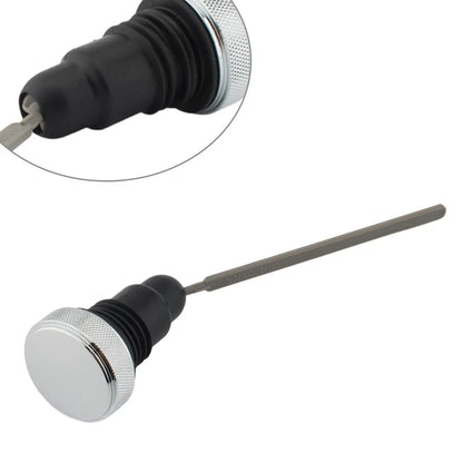 Oil Dipstick Plug for Harley Dyna Fat Bob EFI FXDF 2008–2017, Chrome