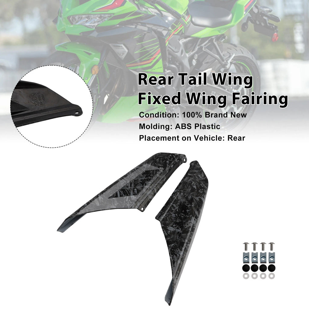 Rear Tail Wing Fairing for Kawasaki Ninja ZX-4R ZX-4RR (2023–2025)