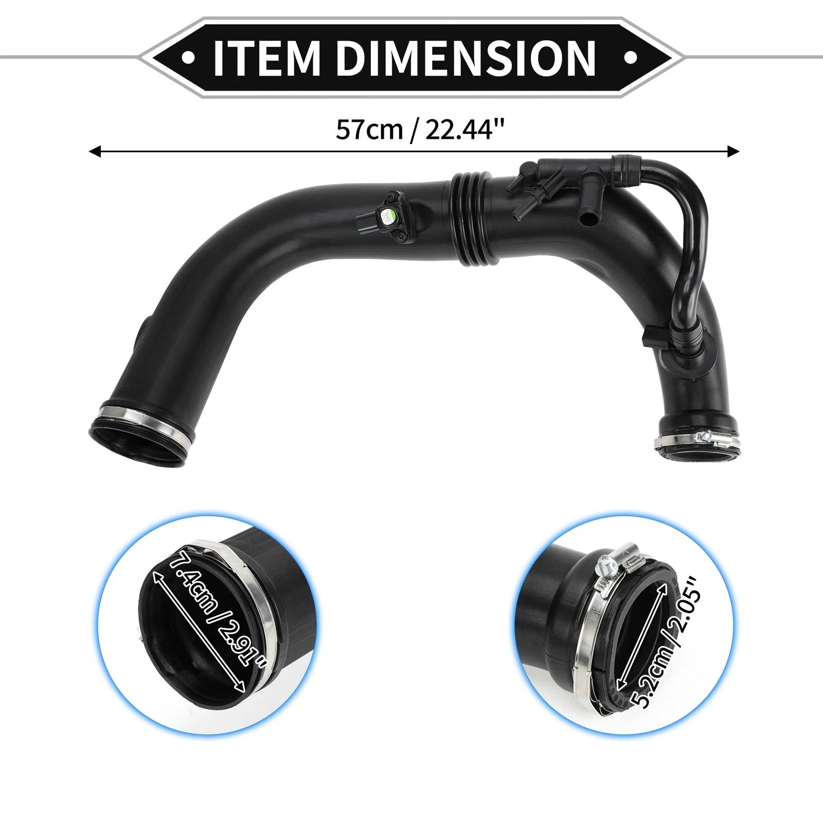 Car Intake Hose Replacement for Mercedes-Benz C-Class W204 (2012–2015)