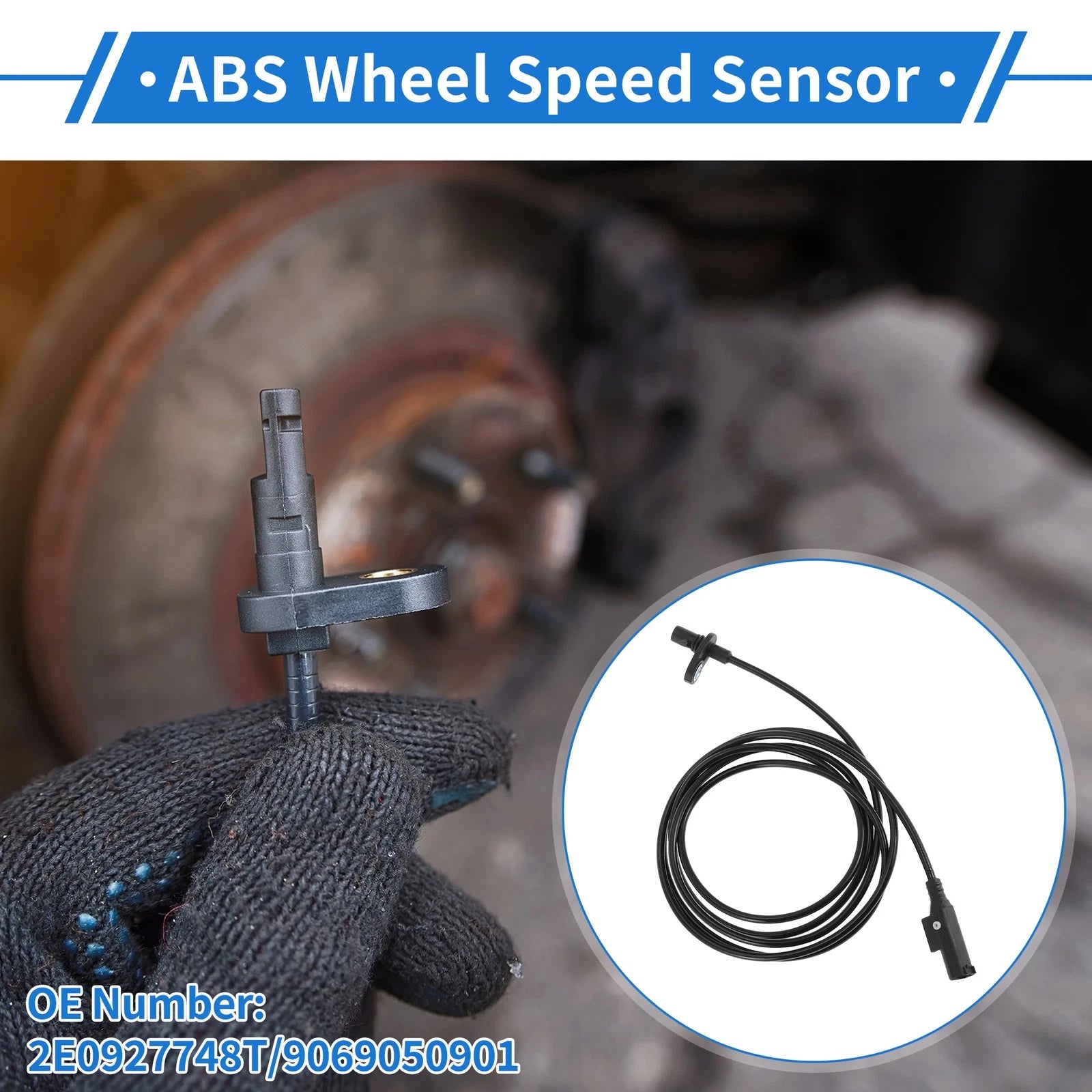 ABS Wheel Speed Sensor Replacement for Mercedes-Benz Sprinter 3500 (2007–2023)