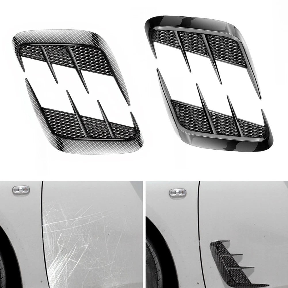 Side Vent Trim for Front Bumper (Soft Rubber)