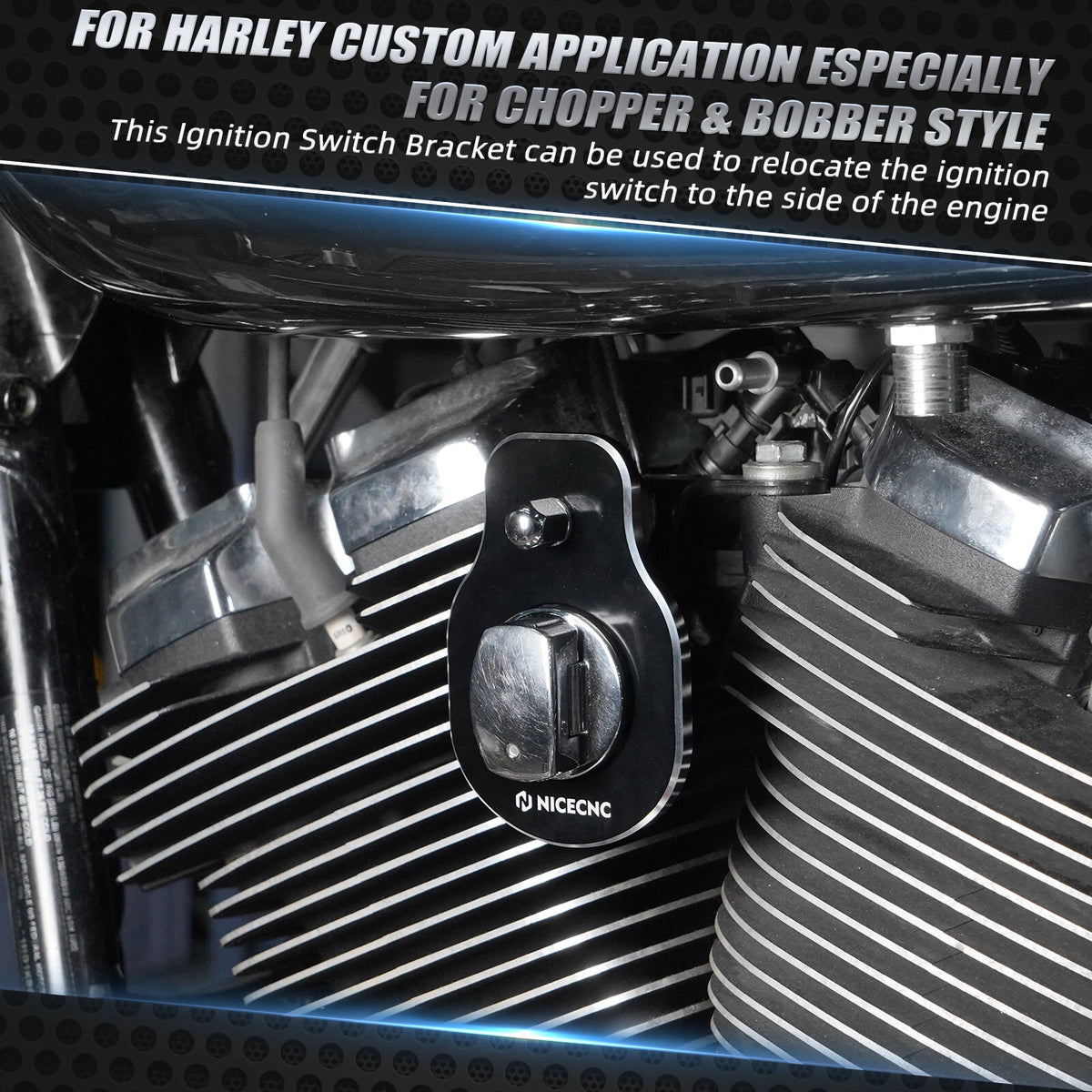 Ignition Switch Bracket for Harley Ultra Limited FLHTK, FLHTKL (2014–2023)