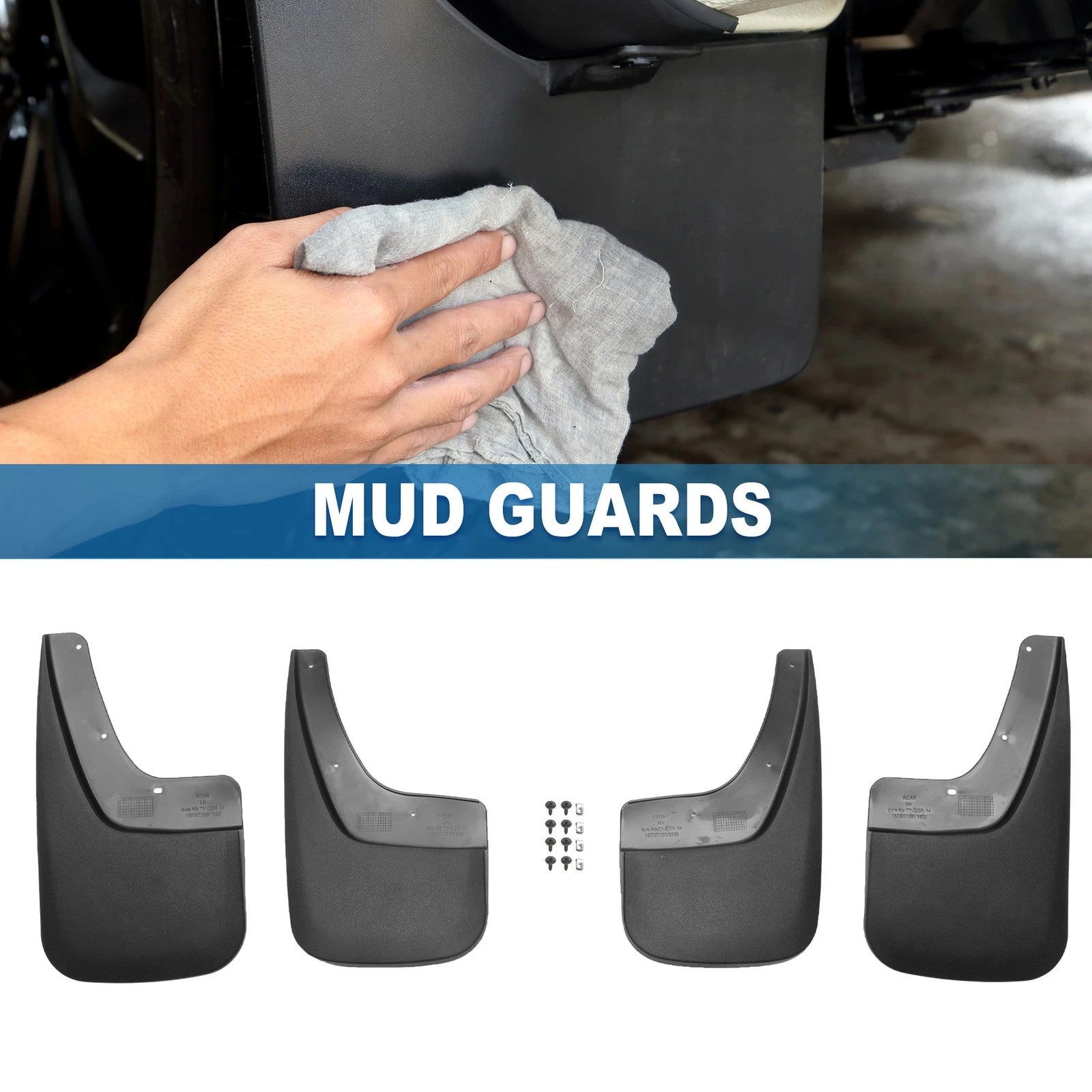 Mud Flap Splash Guard Front for Chevrolet Avalanche 1500 (2002–2006)