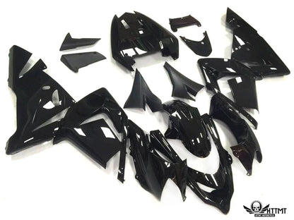 Gloss Black Fairing Kit for Kawasaki Ninja ZX10R (2004–2005)