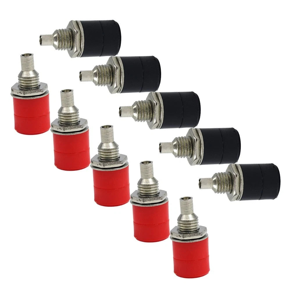 10PCS Copper Nickel Plated Electrical Connector Terminal for Power Testing
