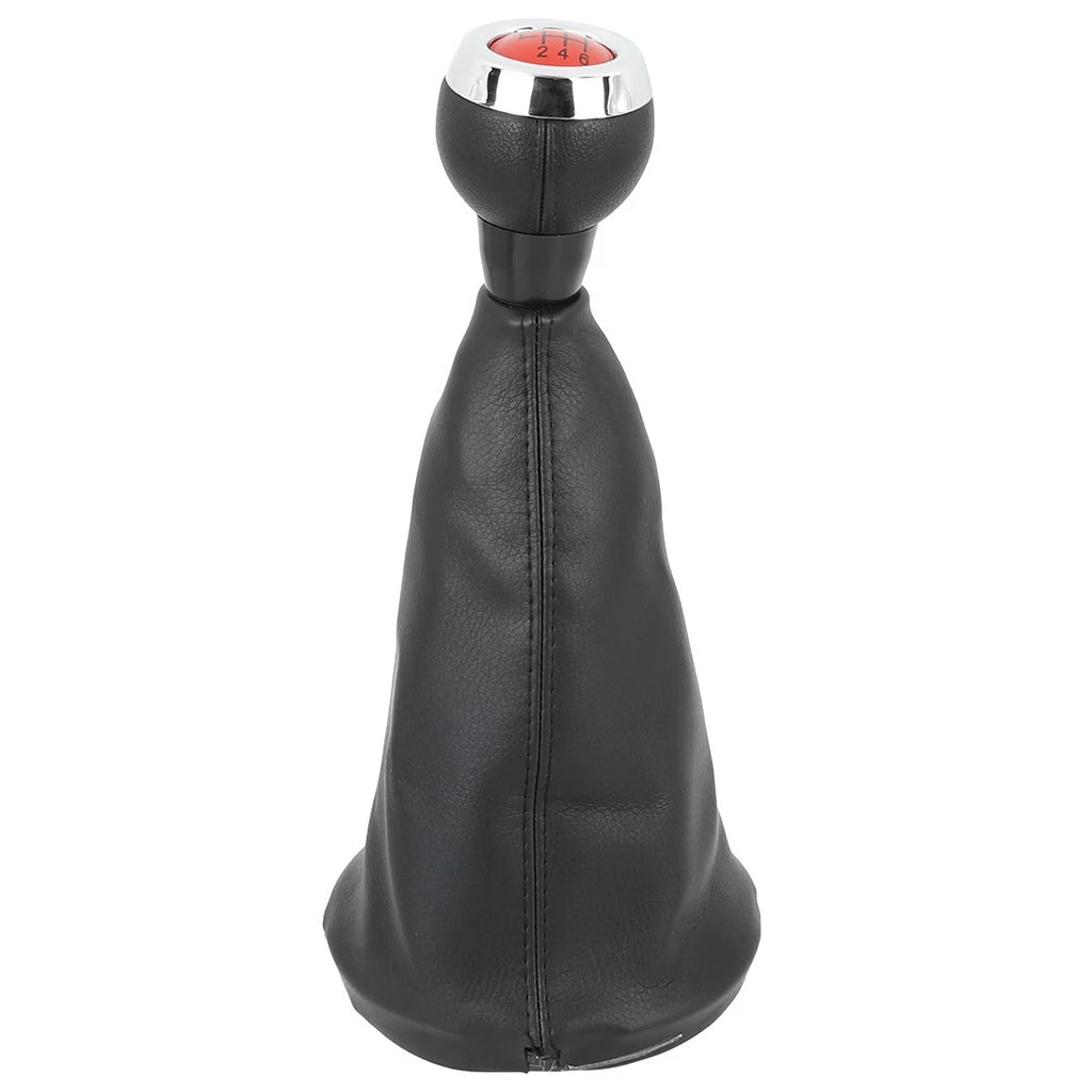 6 Speed Gear Shift Knob Gaiter Boot Covers Kit for BMW Mini (0.59in Hole)
