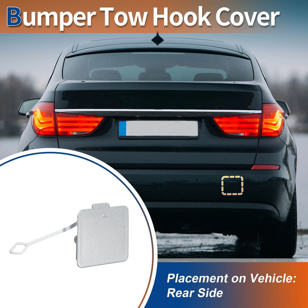 Rear Tow Hook Cover Replacement for BMW 535i 550i GT (2010–2018)