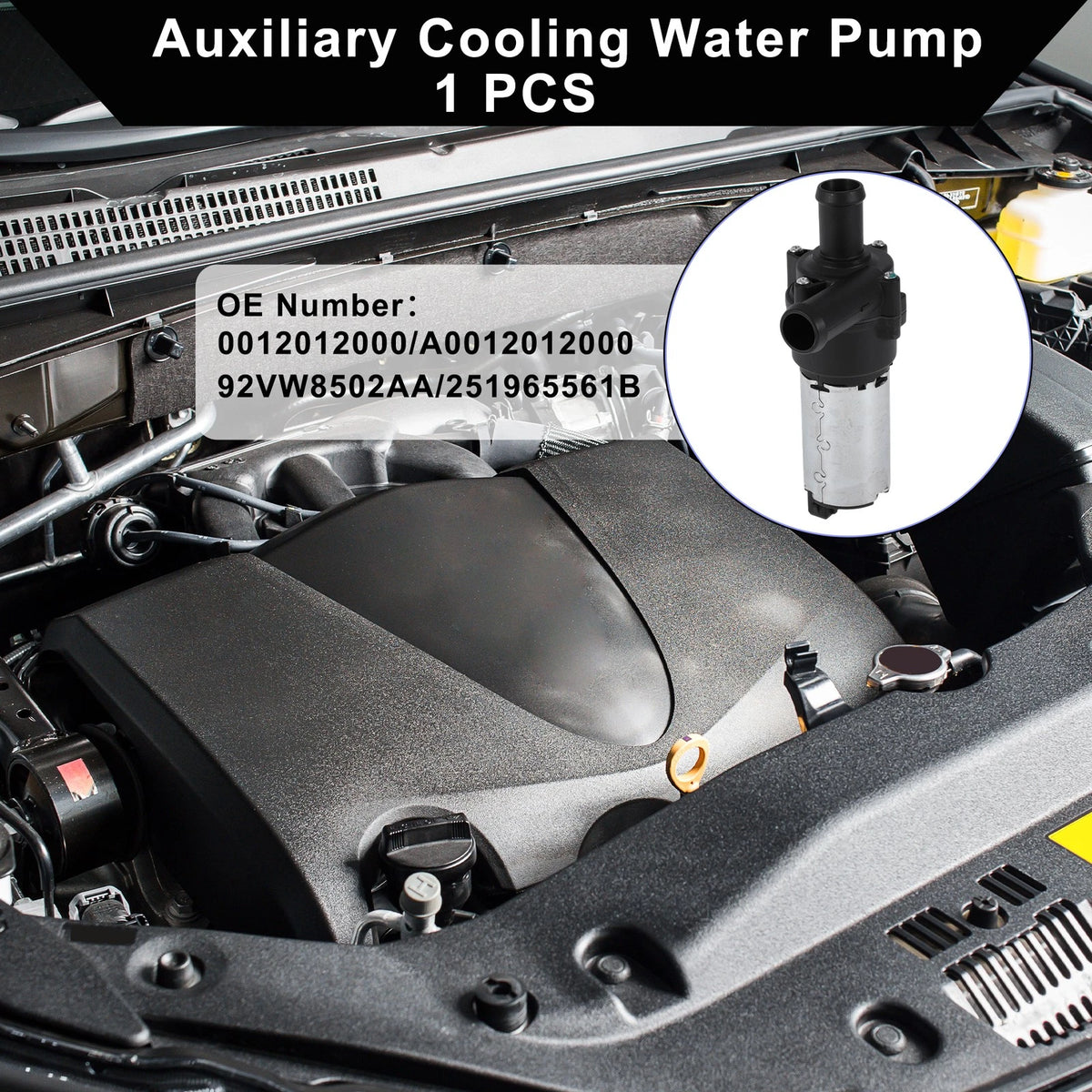 Auxiliary Cooling Water Pump for Volkswagen Transporter Mk4 (1990–2003) No.0012012000