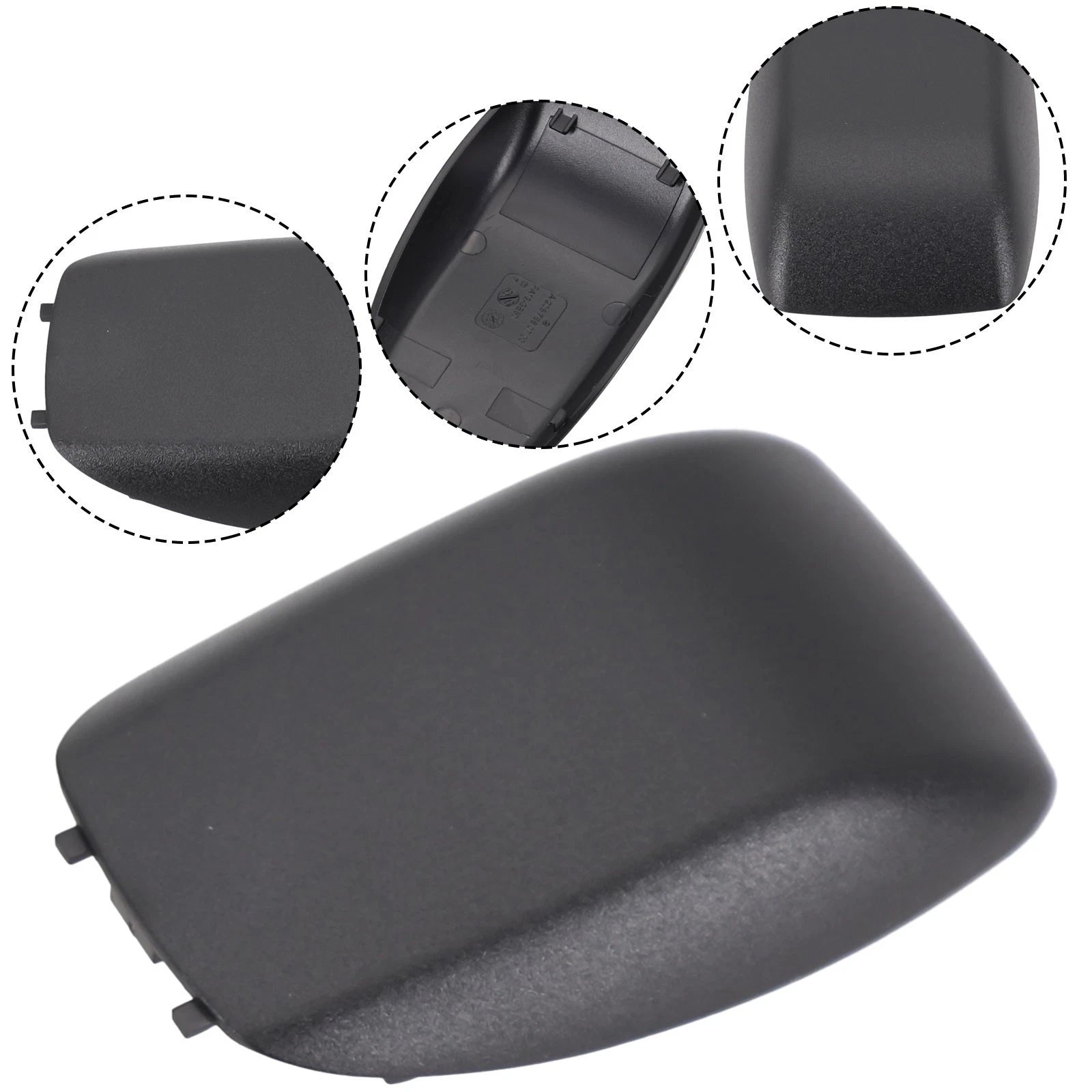 Matte Black Rear Cover for Key (2015–2023)