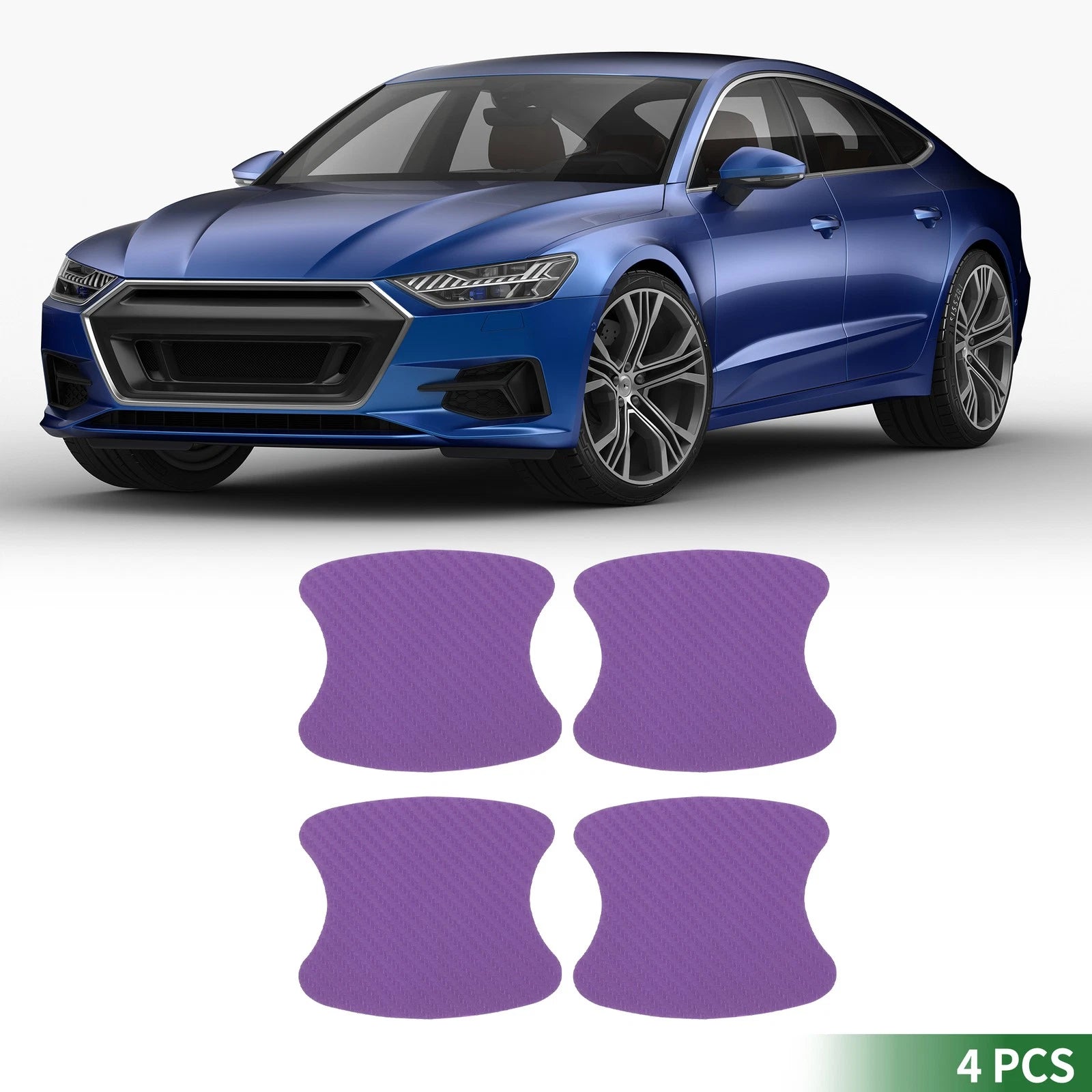 Door Handle Cup Protector Sticker for - Purple