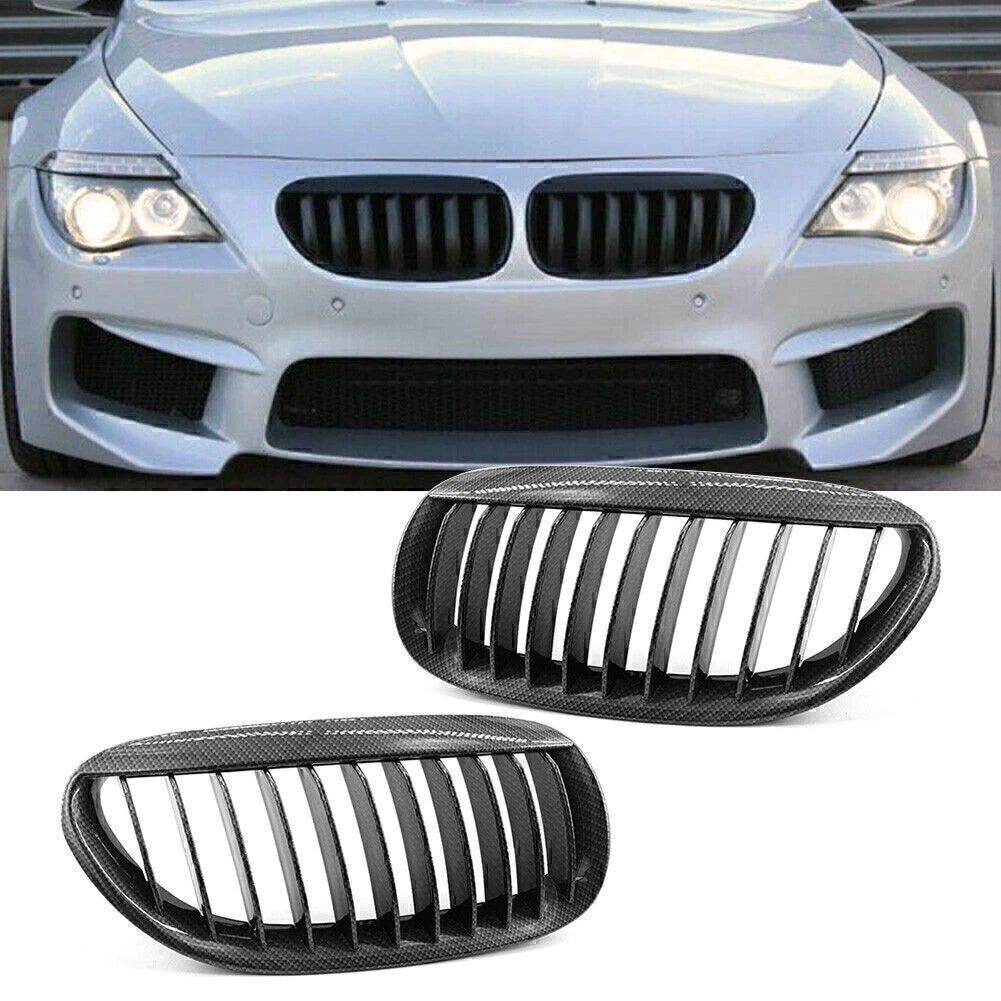 Front Upper Bumper Mesh Grille for BMW E63 M6 E64 M6 (2006–2010) 51137008915