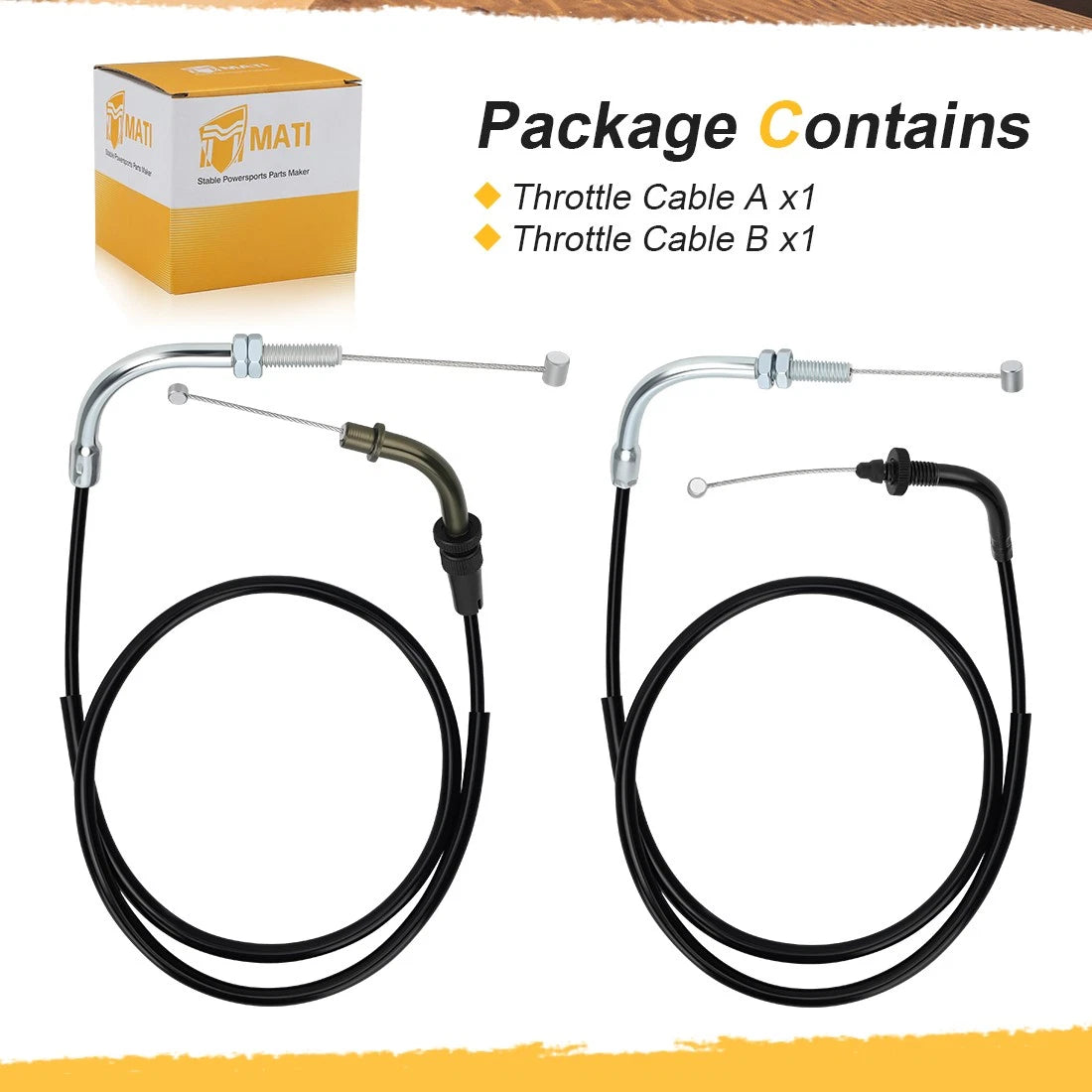 Throttle Cable for Yamaha V Star Virago 250 XV250 (1995–2007)