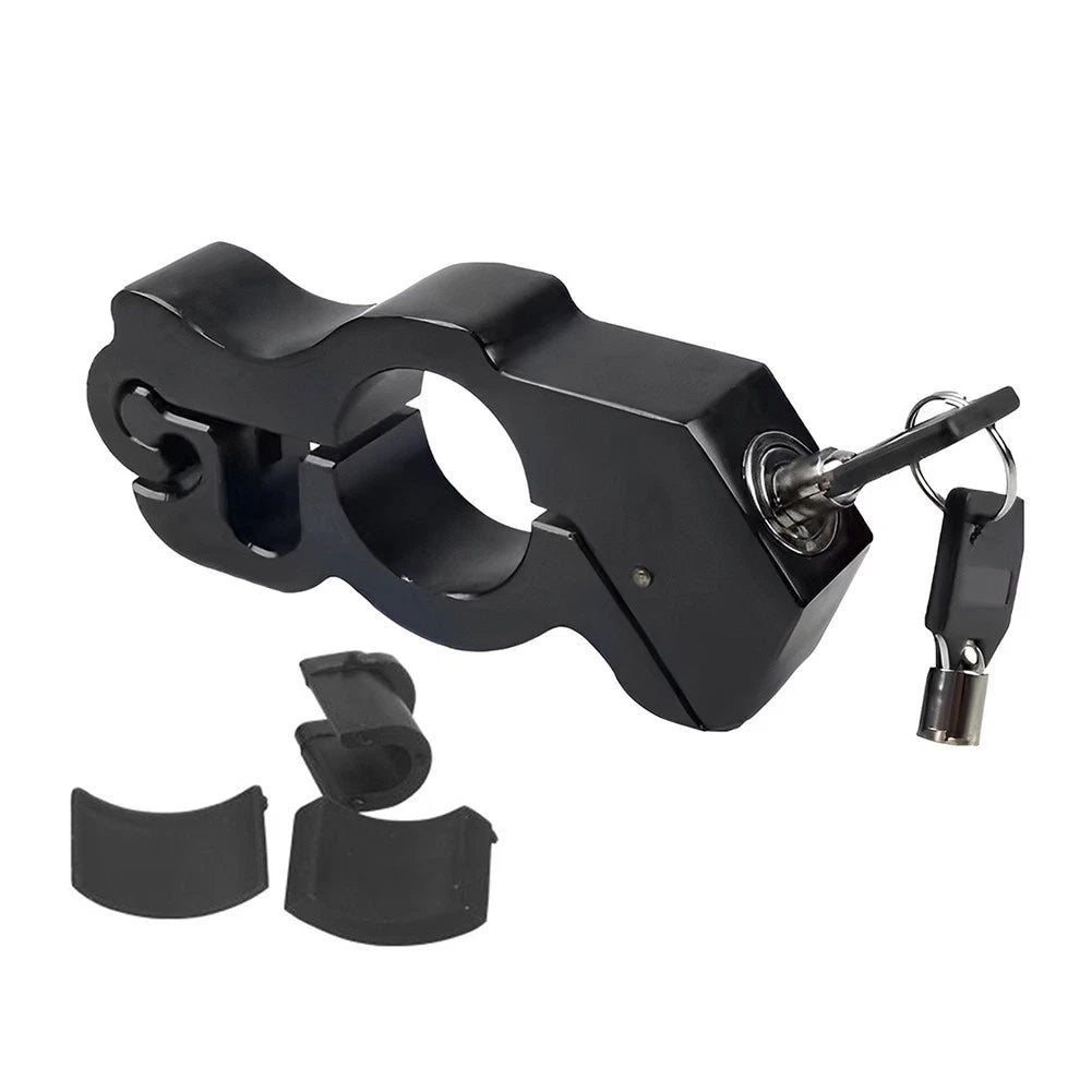 Motor Handlebar Lock for Bike Scooter ATV (Black)