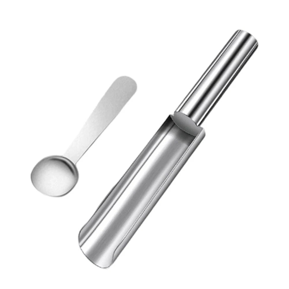 2X Meatball Maker with Scraper for Beef Chicken (Stainless Steel)