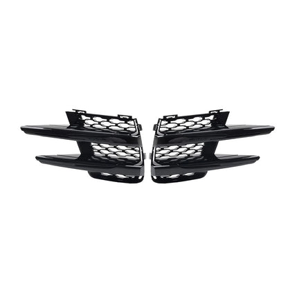 Pair Front Bumper Fog Light Grille Cover for Land Rover Range Rover Velar (2017–2022)