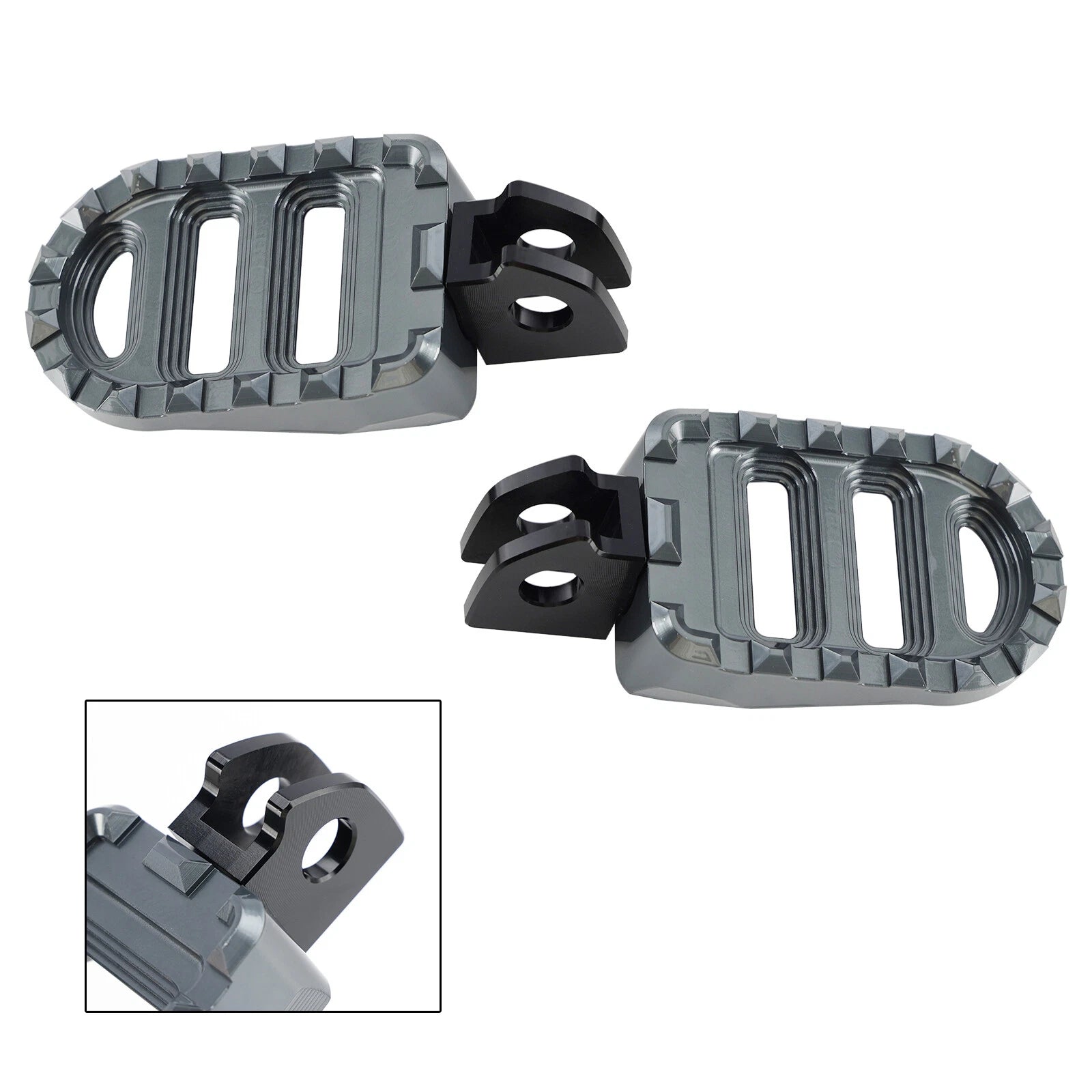 Front Footrests Foot Pegs for Kawasaki Vulcan S 650 (2016–2023)