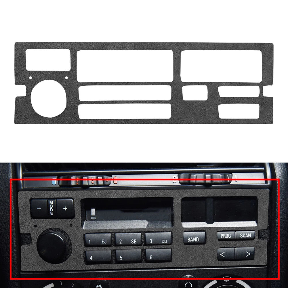 Black Radio CD Panel Trim for BMW 3 Series E36 (1994–1996)