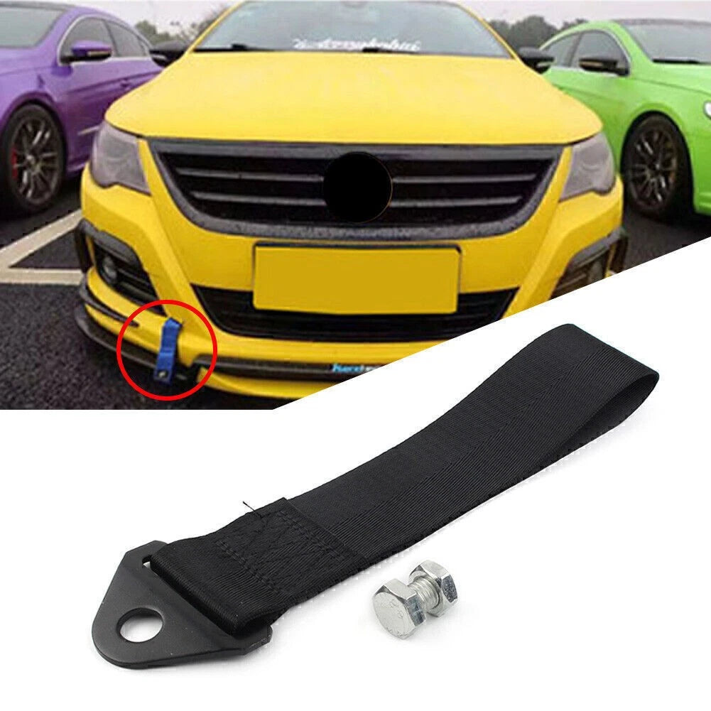 Racing Tow Strap for Universal Application (Front/Rear Bumper)