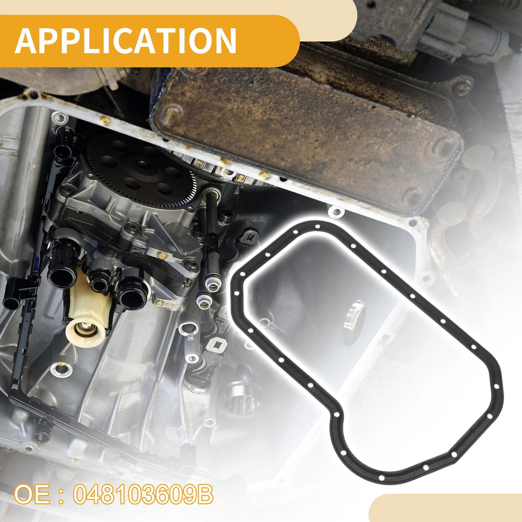 Oil Pan Gasket Replacement 1 Pc for Audi Cabriolet (1995–2000)