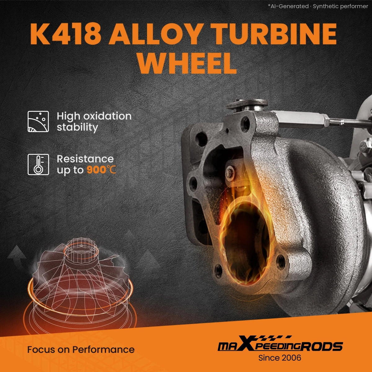 Turbocharger for Isuzu D-Max Colorado 4JJ1 (2012–2020)
