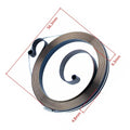 Recoil Starter Spring Set of 2 for Chainsaw (Improved Performance)