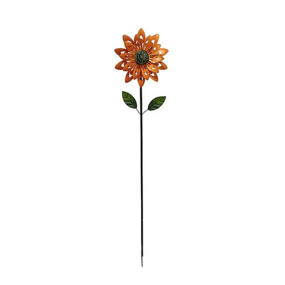 Courtyard Wind Spinner Sunflower Design for Garden Yard Patio Decoration