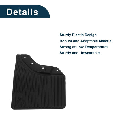 Set of 4 Mud Flaps Splash Guards for Mercedes-Benz G Class (2019–2023)