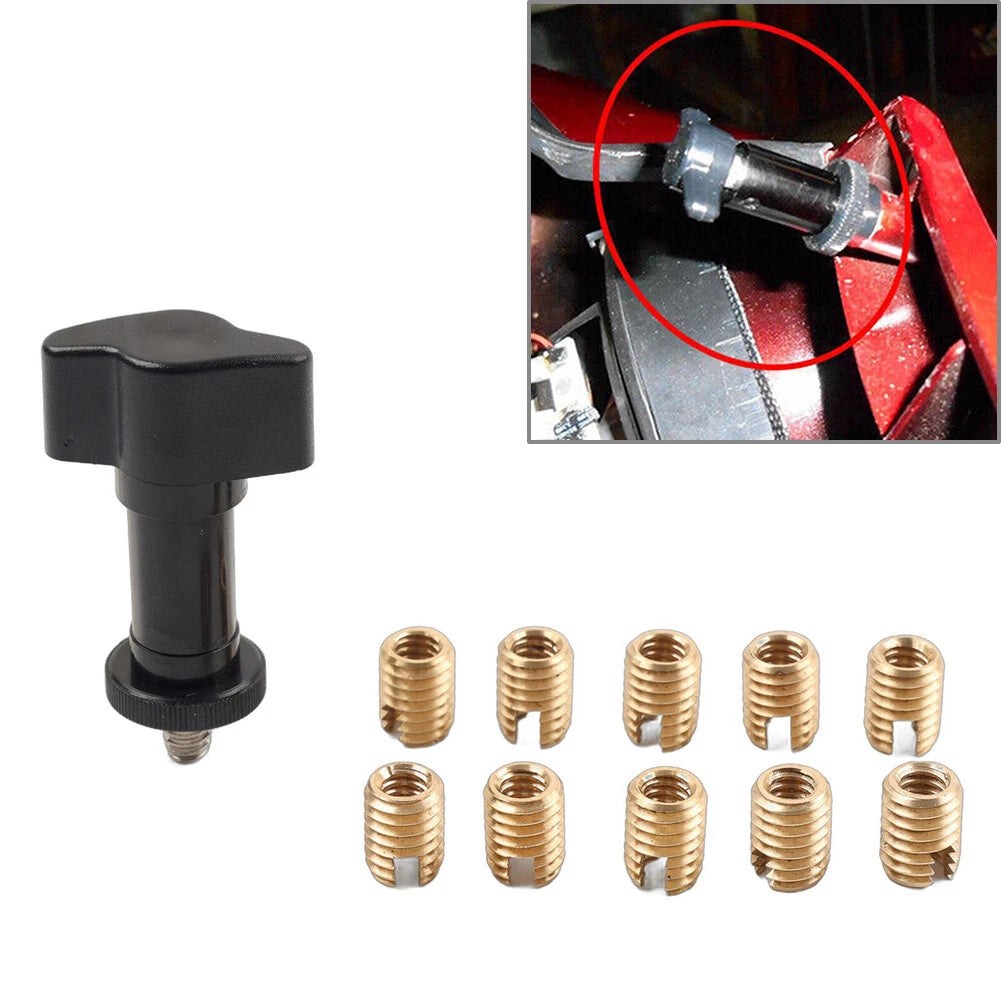 10pcs Batwing Fairing Brass Thread Inserts for Harley Touring (1997–2013)