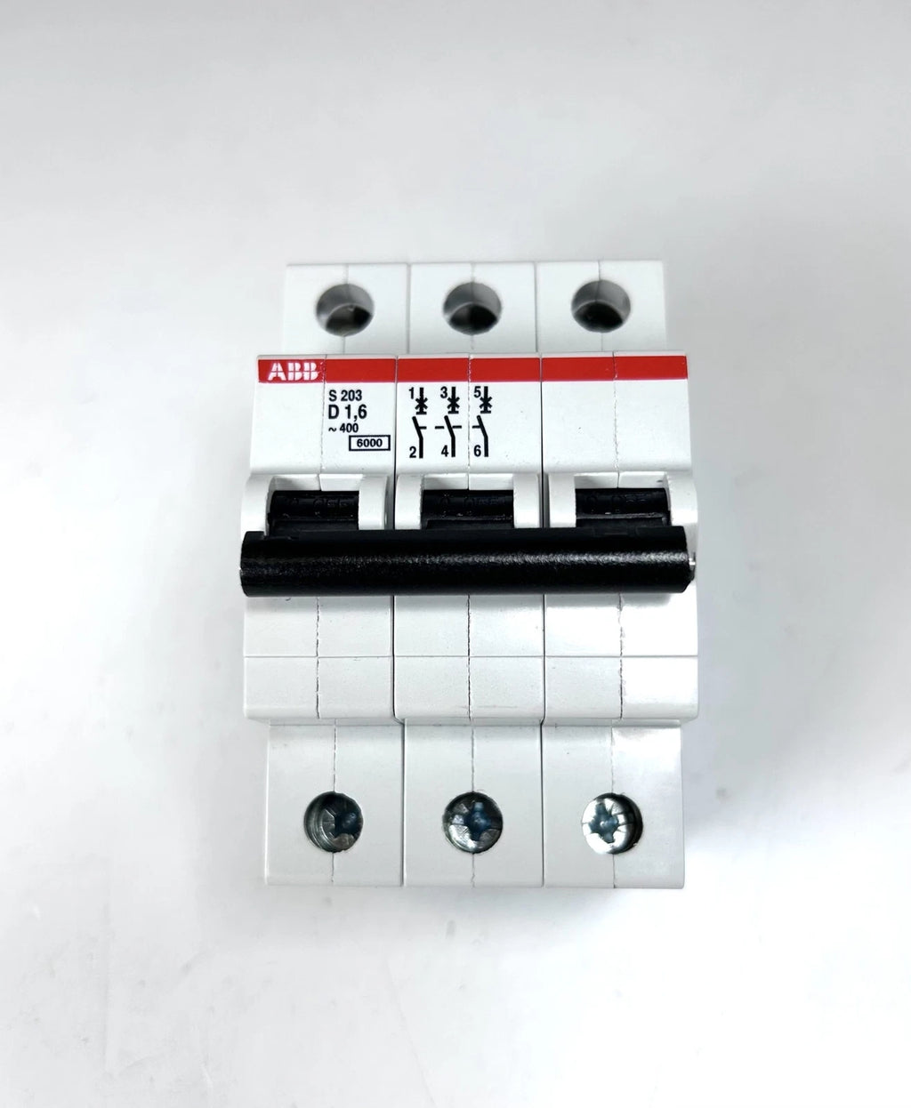 Circuit Breaker Switch ABB S203 D16 253/440VAC 3 Pole for
