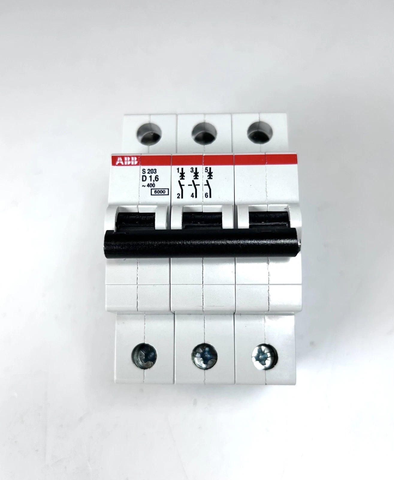 Circuit Breaker Switch ABB S203 D16 253/440VAC 3 Pole for