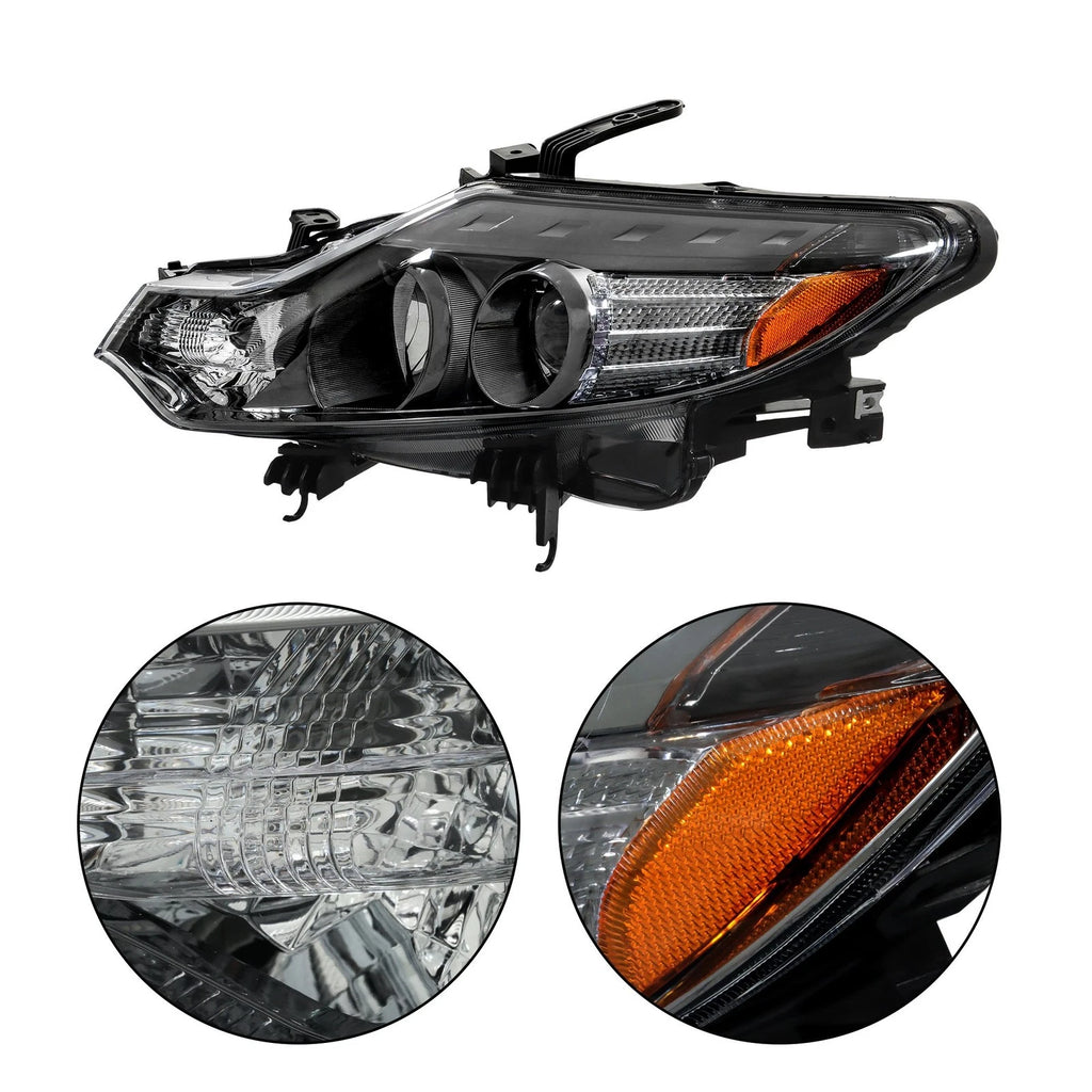 Headlight Headlamp for Nissan Murano (2009–2014) Left Side Halogen
