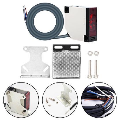 Enhanced Performance Photoelectric Beam Sensor for Automotive Applications