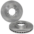 2 Front Disc Brake Rotors for Mitsubishi Challenger PA (2009–2015)