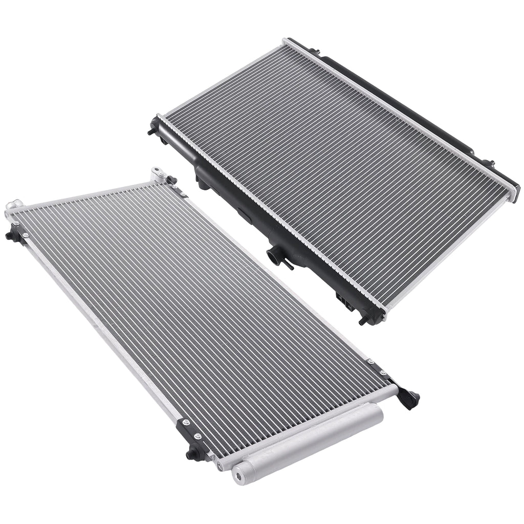Coolant Radiator & AC Condenser Assembly for Honda Element (2007–2011) 19010PZDA62