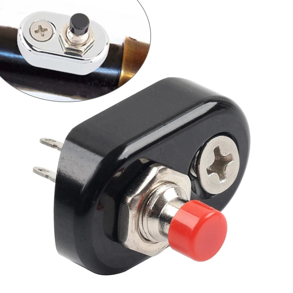 Retro Vintage Motorcycle Push Button Switch For Harley Handlebar