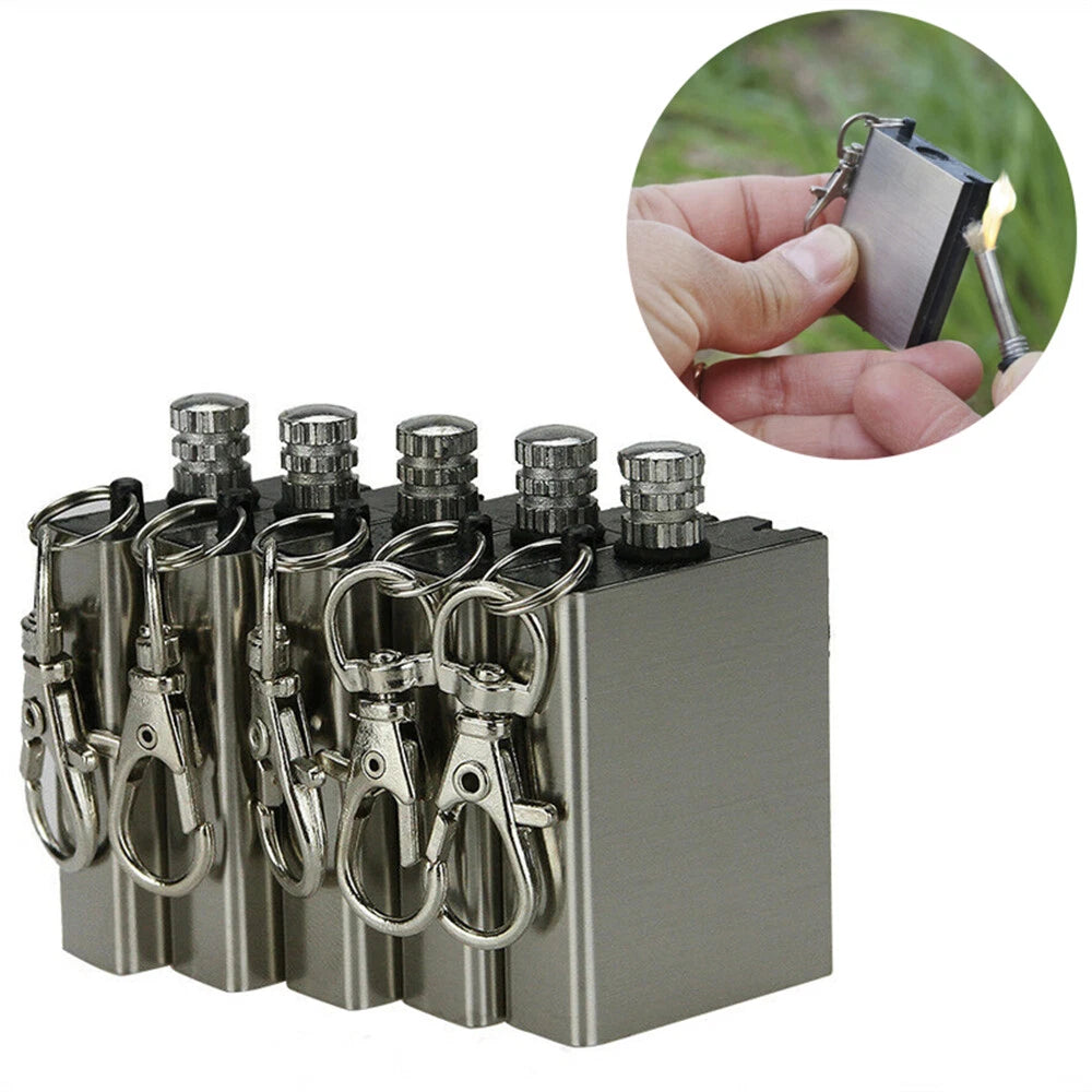 5x Magnesium Fire Starter for Survival Camping (15000 Matches)