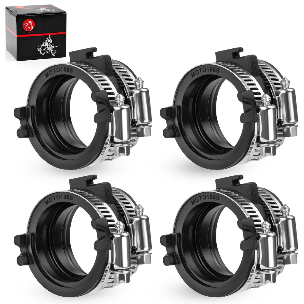 Set of 4 Intake Carburetor Manifold Insulator Boots for Honda ST 1100 (1991–2003)