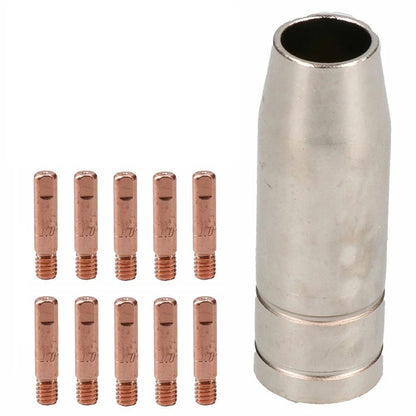 11-Piece MB15 MIG Welding Consumables Kit for Enhanced Performance