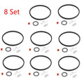 Set of 8 Carburetor Needle Seat Rebuild Kit for Tecumseh 631021 631021A 621021B
