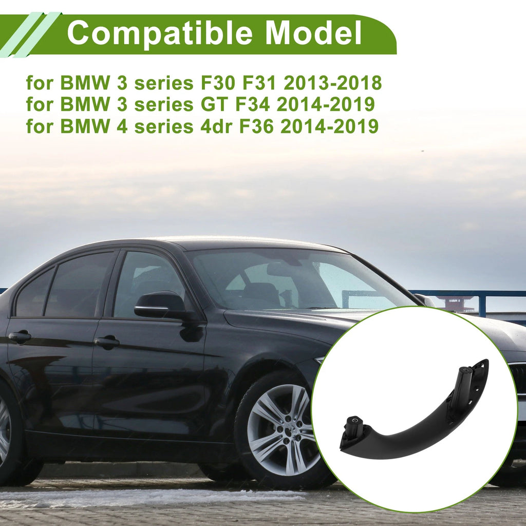 Door Panel Handle Pull Trim Cover Replacement for BMW 3 Series F30 F31 (2013–2018)
