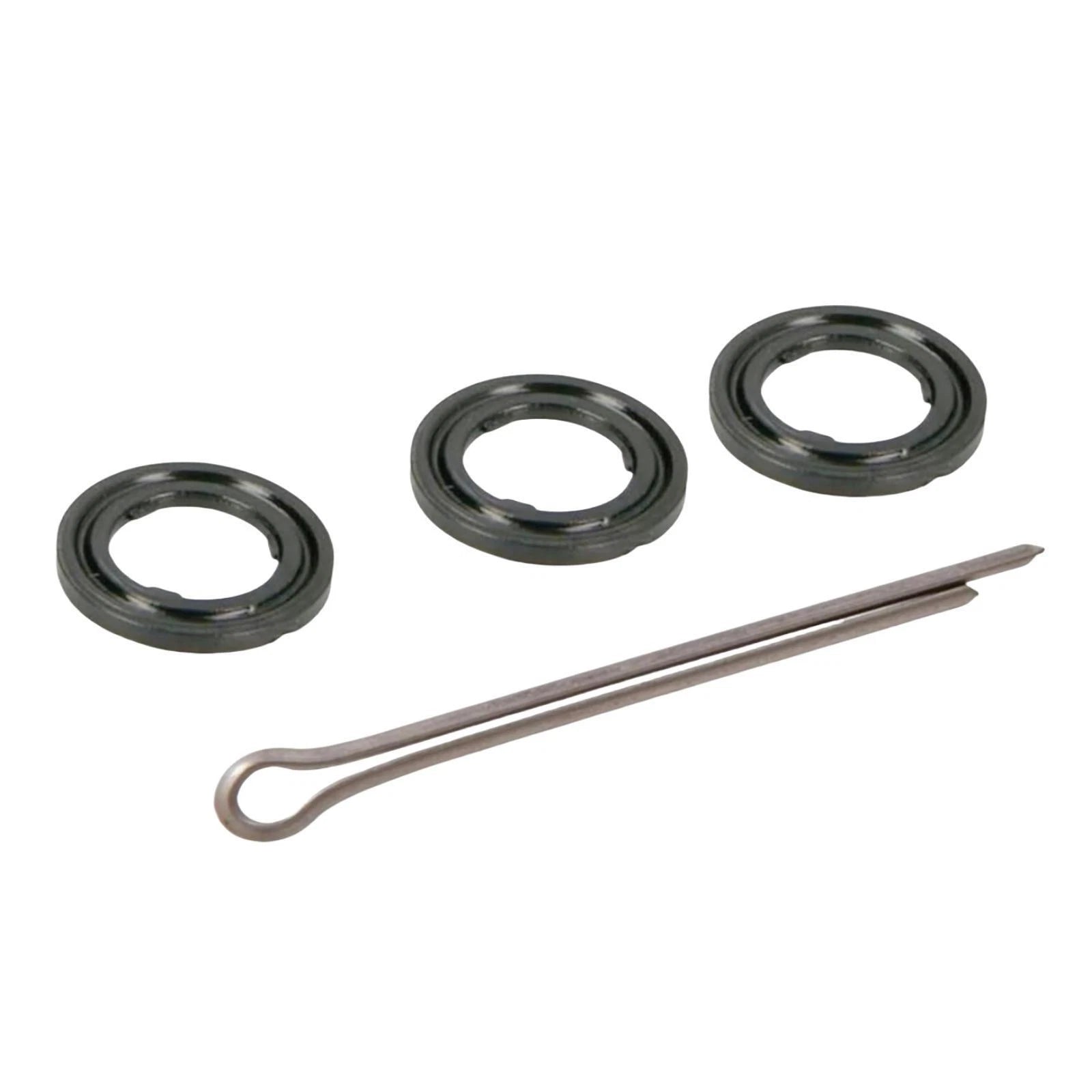 Outboard Marine Drain Plug Gasket & Cotter Pin for Suzuki (Fits 09168-10022, 09204-03001)