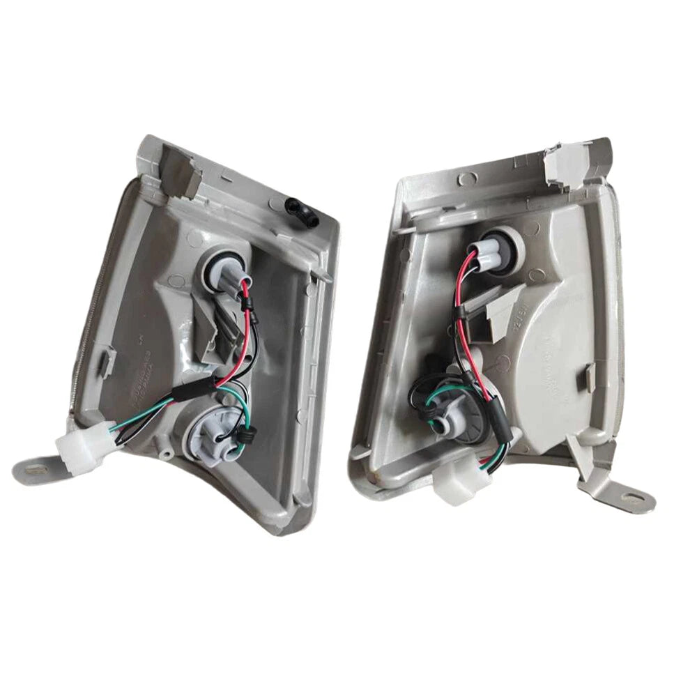 2X Clear Front Corner Indicator Blinker Park Lights for Toyota Hilux (1997–2001)