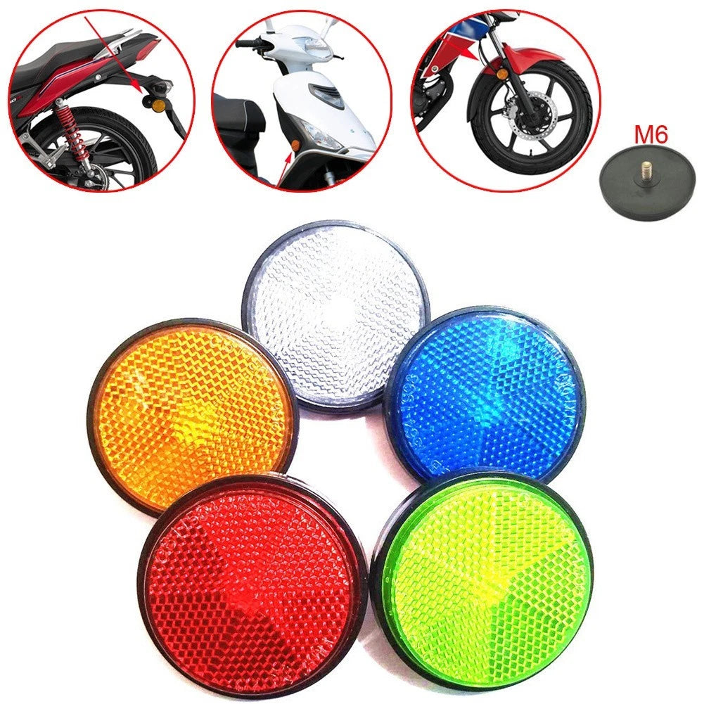 Circular Reflector for Car Trucks Motorcycle (Universal)