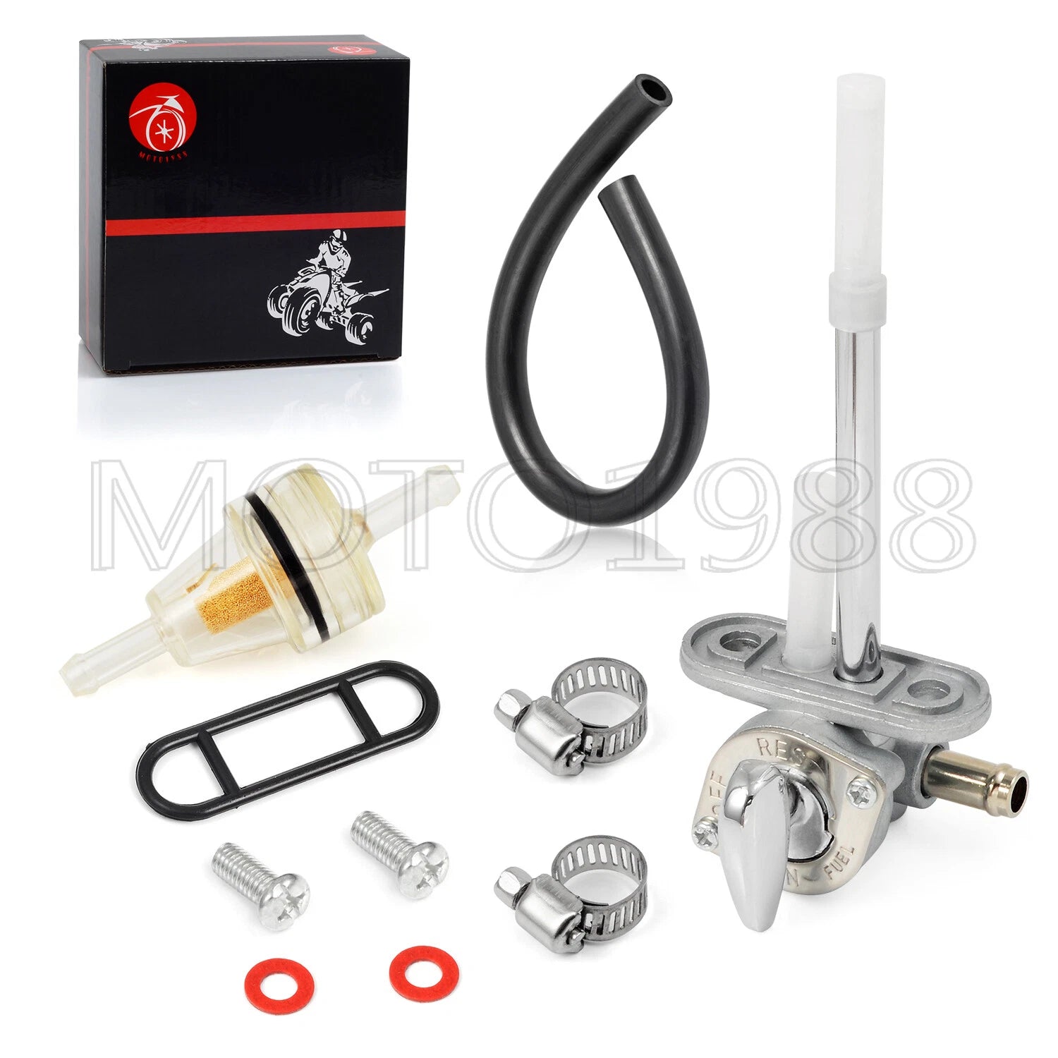 Fuel Valve Petcock for Yamaha Timberwolf 250 YFB250 Bruin 250 Big Bear 400